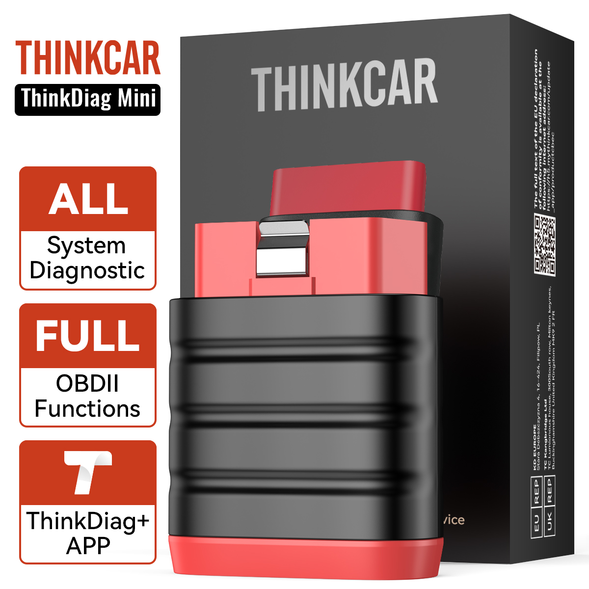 Thinkcar Thinkdiag 2 - 10-100 stuks THINKDIAG Mini/THINKCAR BD6 OBD2