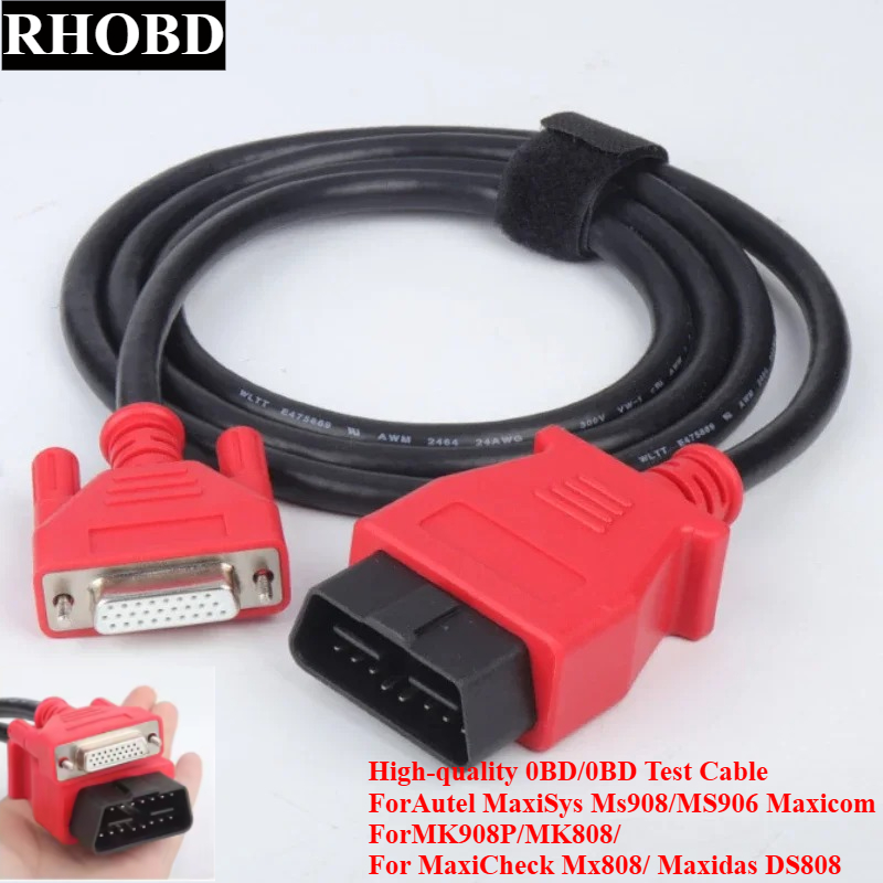 Autel Maxicom Mk808 - Nieuwste 16pin Hoofdtestkabel voor Autel MaxiSys