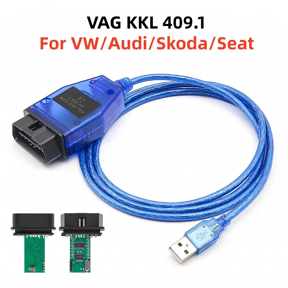 Car Diagnostic Tool Full System - VAG KKL 409.1 FT232RL OBD2 Diagnostische