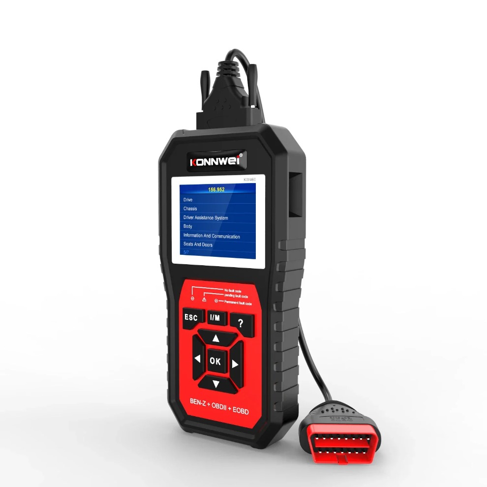 Obd2 Scanner Abs Srs Airbag Reset - KONNWEI KW460 OBD2 Scanner voor Mercedes-Benz
