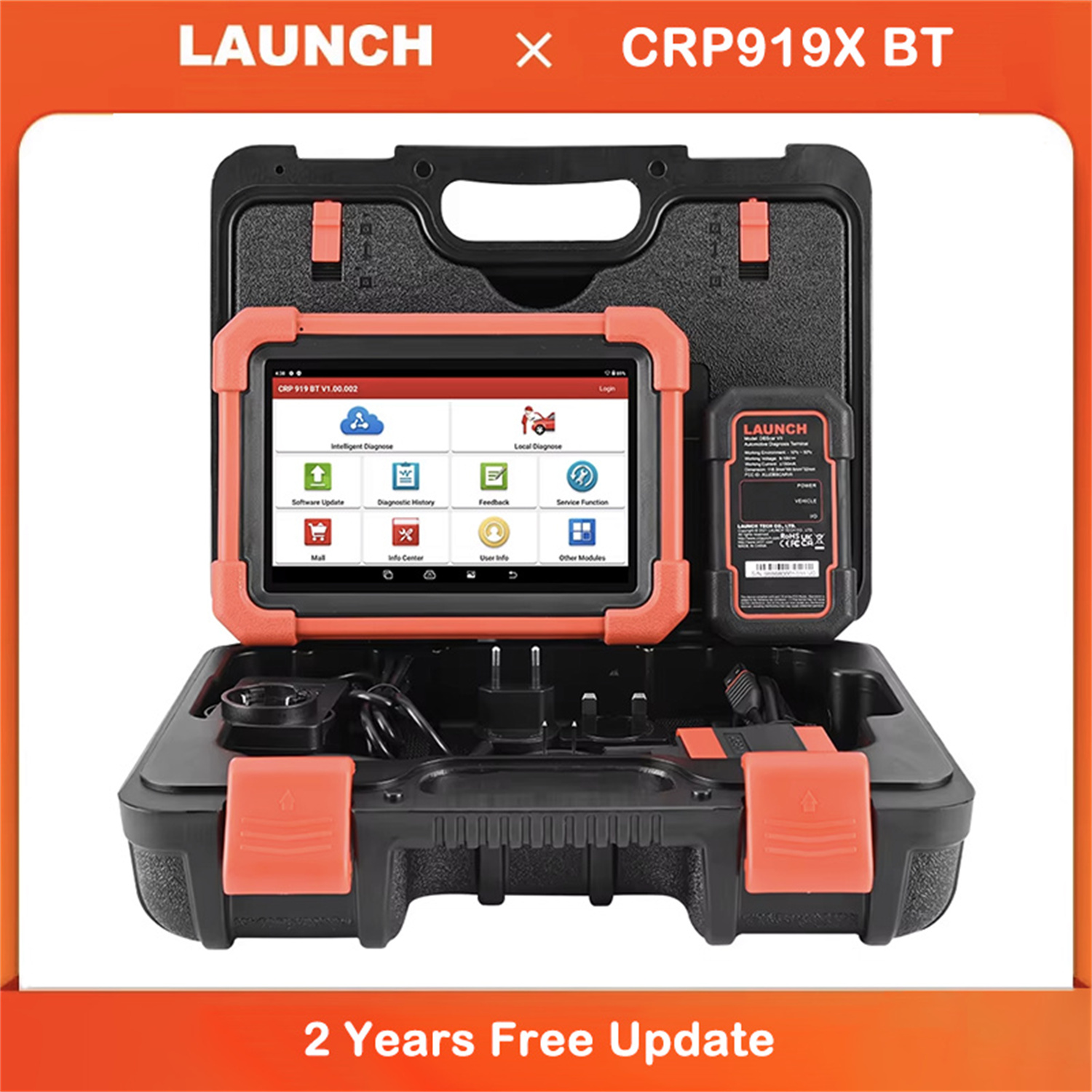 Obd2 Scanner Bidirectional Launch X431 - LAUNCH X431 CRP919X BT Draadloze Bluetooth