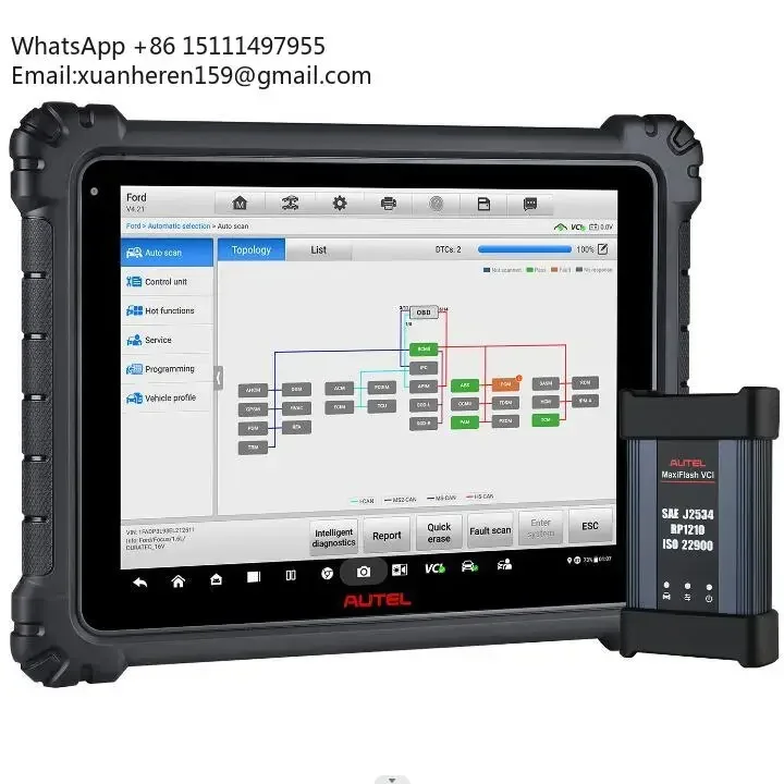 Autel Maxisys Ultra - Autodiagnosescanner MaxiSys J2534 Elite Programmeur OBD2