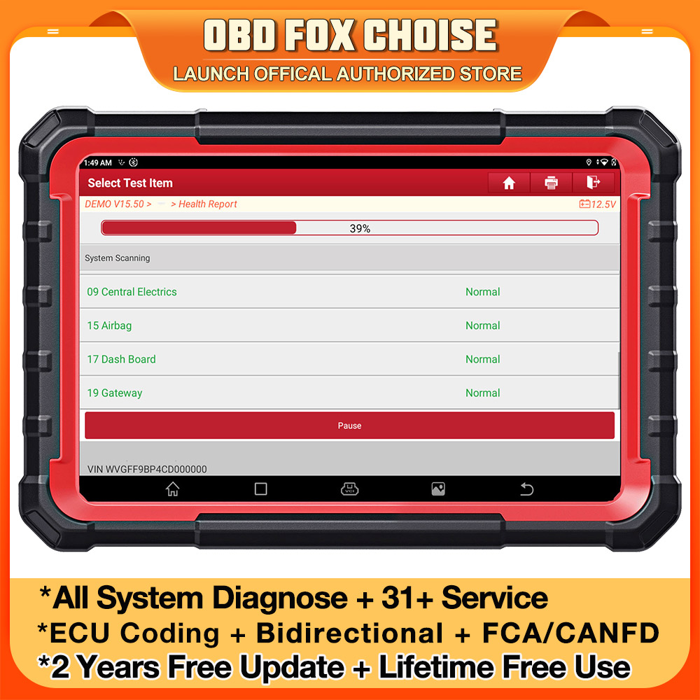 Launch X431 Pro Elite - LANCERING X431 PRO ELITE CANFD DOIP