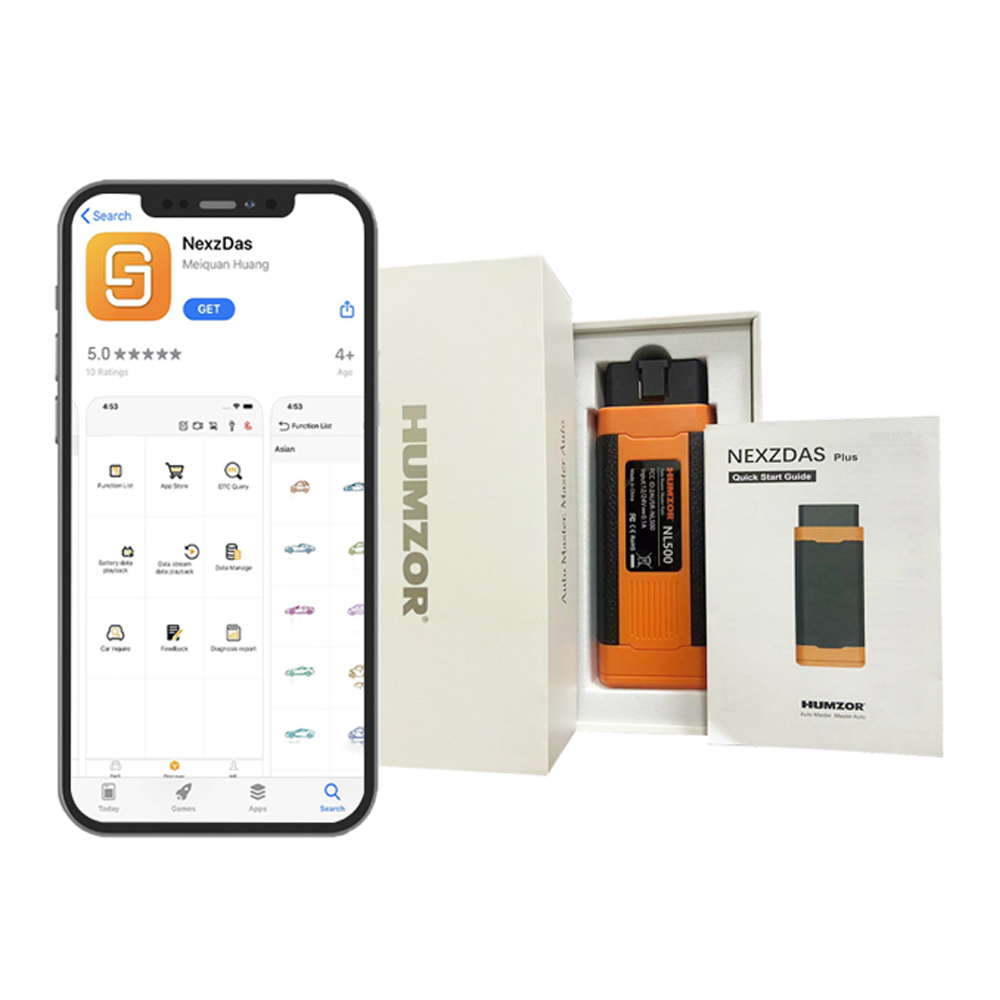 Obd2 Scanner Mileage Correction - 24V Humzor NL500 OBD2 Auto Fout