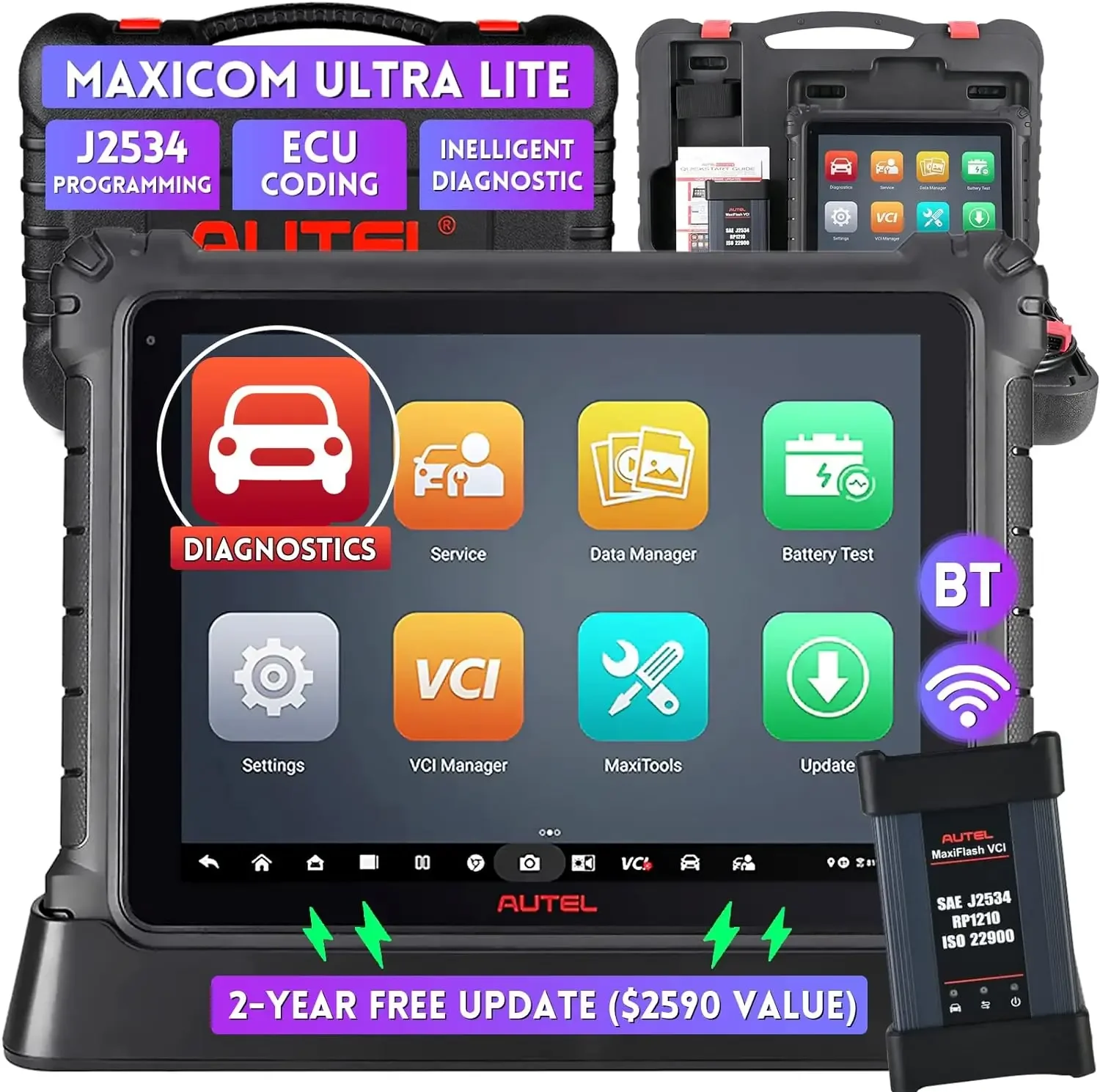 Autel Maxisys Ultra - Autel MaxiCom Ultra Lite Scanner Upgrade
