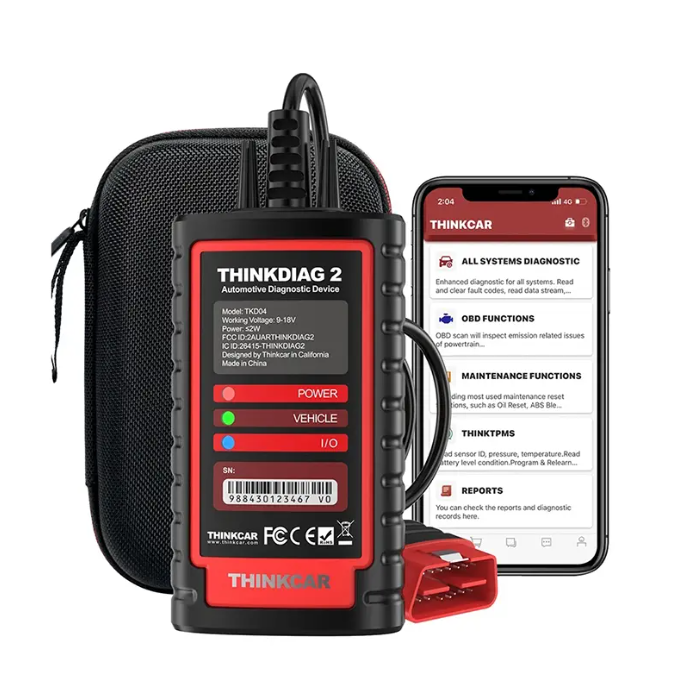 Thinkcar Thinkdiag 2 - THINKCAR Thinkdiag 2 Alle Systeemondersteuning CAN