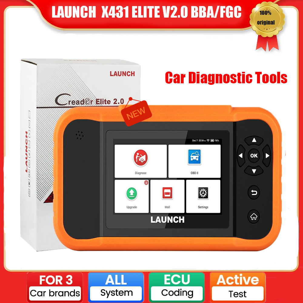 LANCERING X431 ELITE V2.0 BBA  - Obd2 Scanner Bidirectional Launch X431 recensie en prijs
