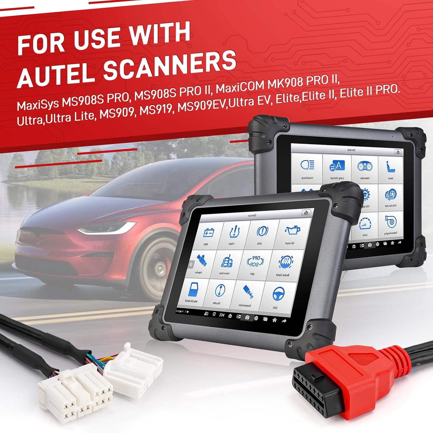 AC30 – Voor Tesla Model 3/Y/S/ - Autel Maxisys Ultra recensie en prijs