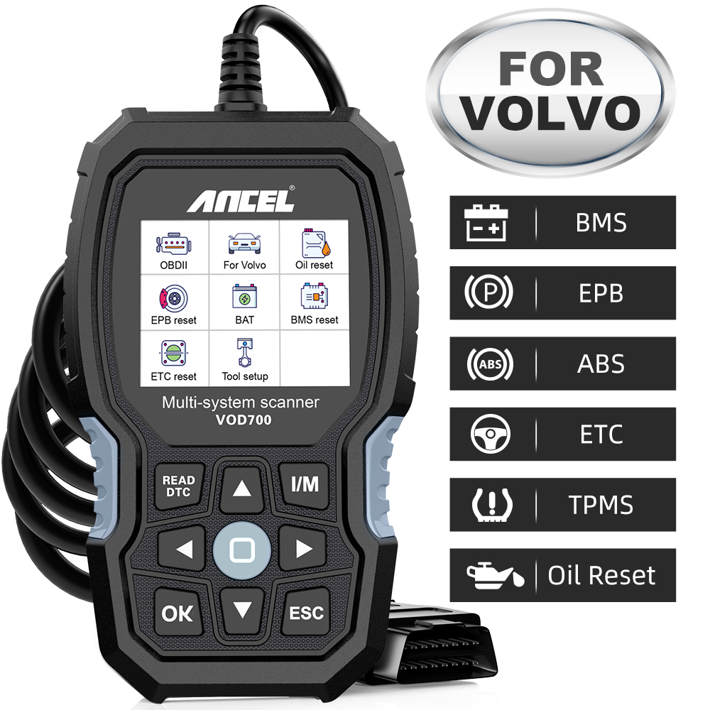 Ancel Vod700 Obd2 Scanner Voor - Obd2 Scanner Mileage Correction recensie en prijs