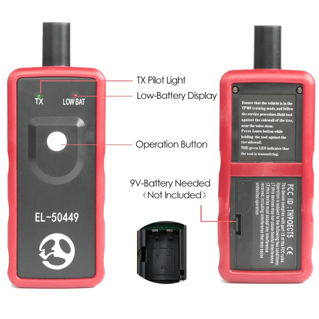 EL-50449 TPMS Voor Ford EL5044 - Obd2 Scanner Mileage Correction recensie en prijs