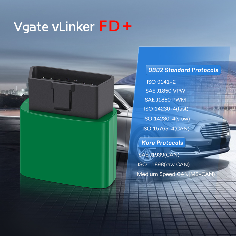 Vgate Vlinker Fd ELM327 Forsca - Car Diagnostic Tool Full System recensie en prijs