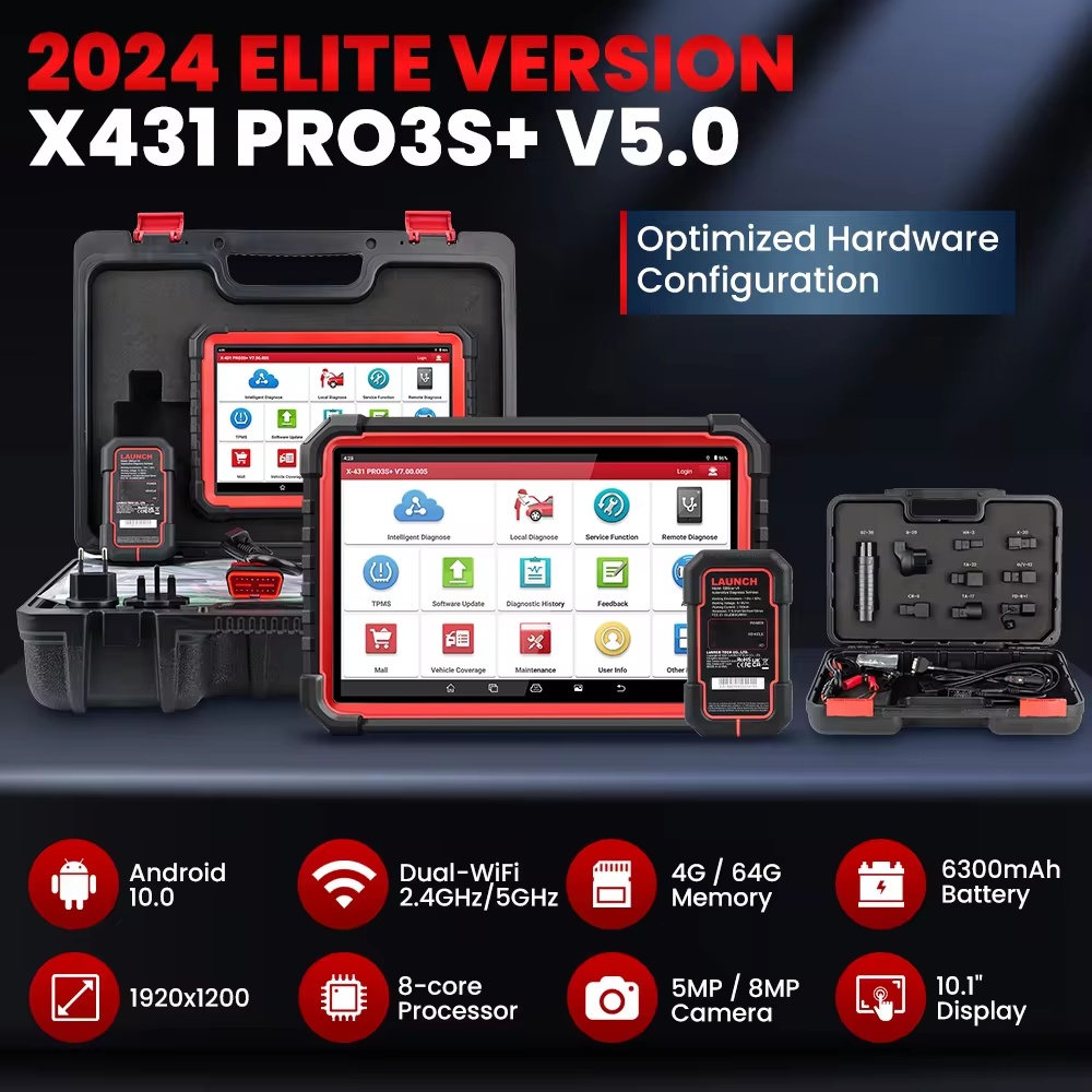 LAUNCH X431 PRO3S+ V5.0 Auto D - Obd2 Scanner Bidirectional Launch X431 recensie en prijs