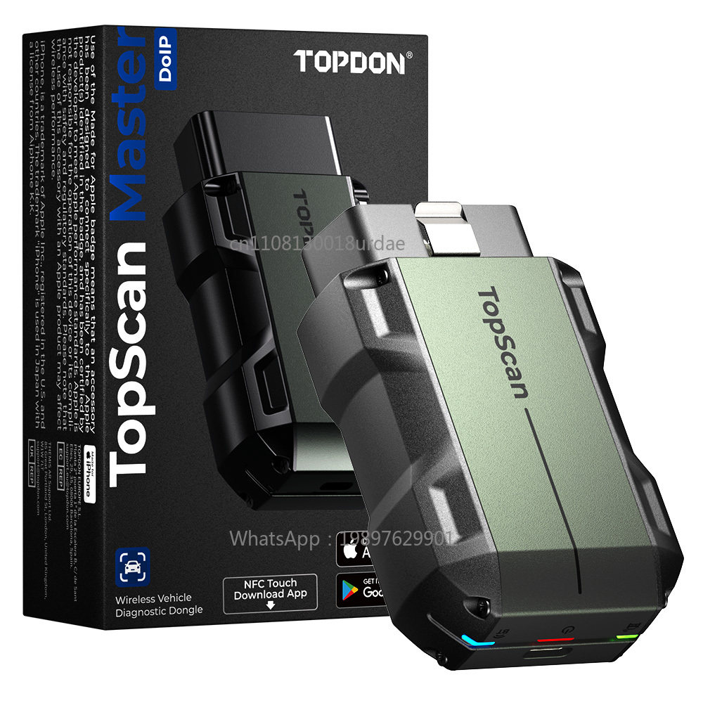 TOPDON Topscan Master Volledig - Car Diagnostic Tool Full System recensie en prijs