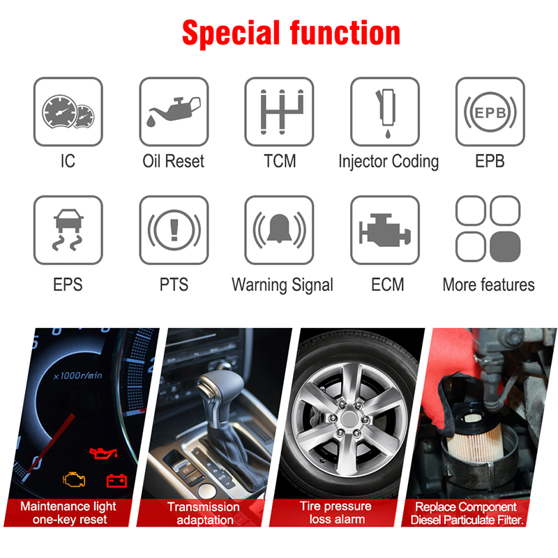 KONNWEI OBD2 Scanner KW460 voo - Obd2 Scanner Abs Srs Airbag Reset recensie en prijs