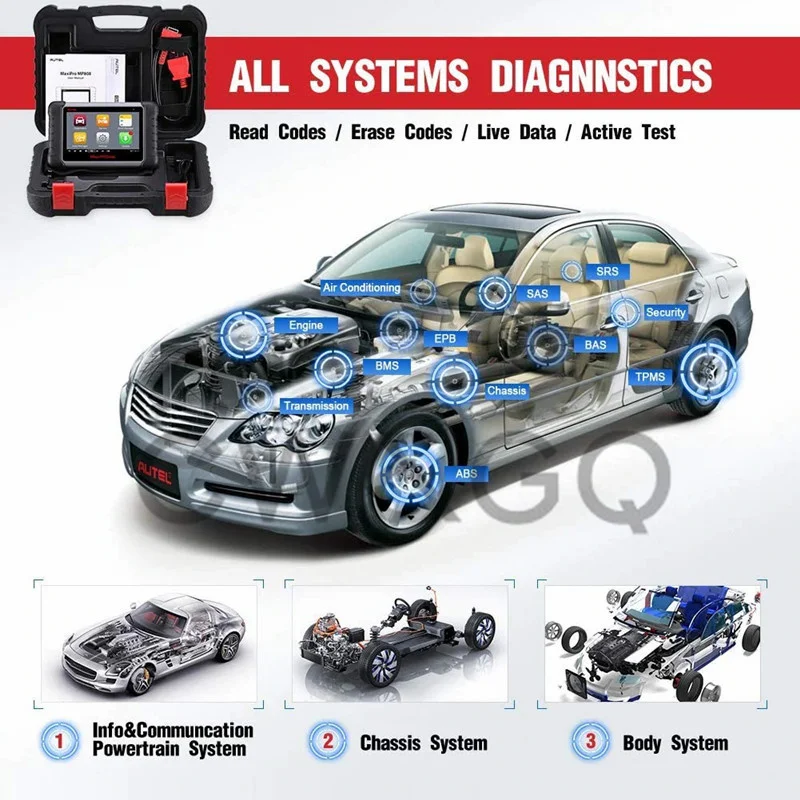 MaxiCOM MK808TS OBD2 Bluetooth - Autel Maxicom Mk808 recensie en prijs