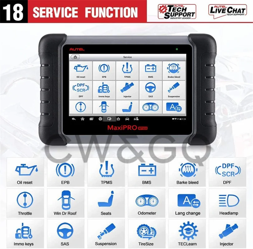 MaxiCOM MK808TS OBD2 Bluetooth - Autel Maxicom Mk808 recensie en prijs