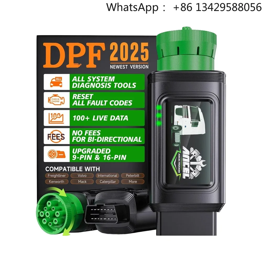 ANCEL HD100 DPF Reset Volledig - Obd2 Scanner Heavy Duty Truck recensie en prijs