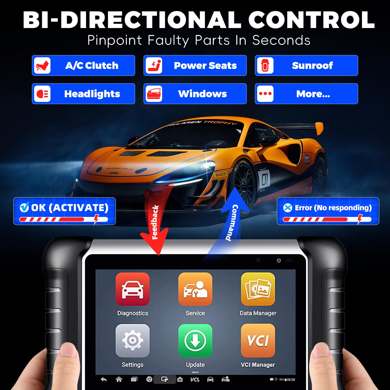 Autel Scanner MaxiCOM MK808Z O - Autel Maxicom Mk808 recensie en prijs