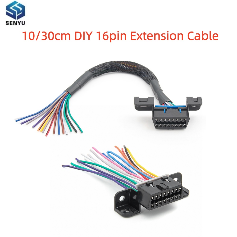 10/30cm DIY 16-pins J1962 OBD2 - Car Diagnostic Tool Full System recensie en prijs
