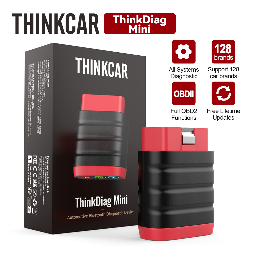 THINKCAR THINKDIAG MINI Autosc - Thinkcar Thinkdiag 2 recensie en prijs