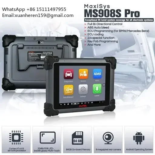 Autodiagnosescanner MaxiSys J2 - Autel Maxisys Ultra recensie en prijs