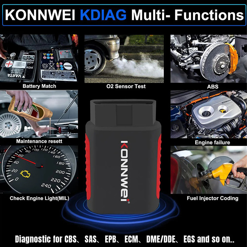 2026 KONNWEI KDIAG Volledige S - Thinkcar Thinkdiag 2 recensie en prijs