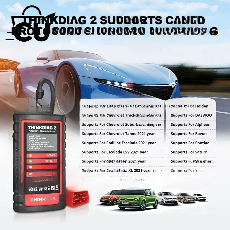 100% Originele ThinkCar Thinkd - Thinkcar Thinkdiag 2 recensie en prijs