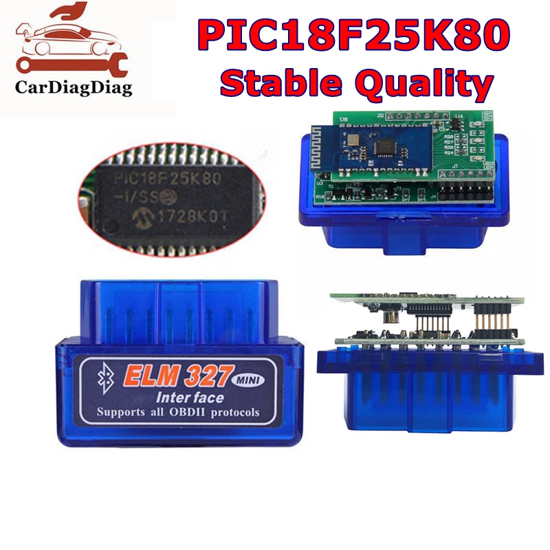 ELM327 V1.5 PIC18F25K80 Chip 2 - Obd2 Scanner Bluetooth Android recensie en prijs