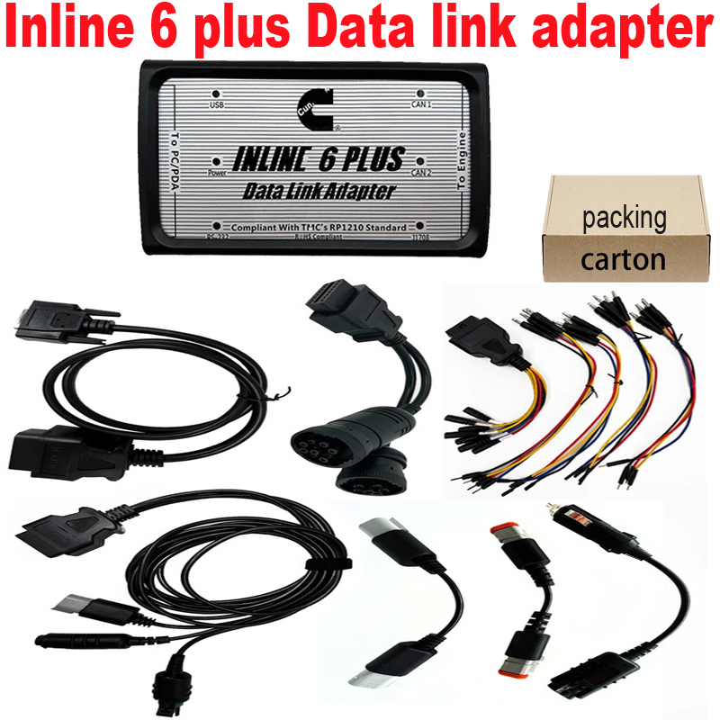 INLINE 6 Plus Voor Zware Data  - Obd2 Scanner Heavy Duty Truck recensie en prijs