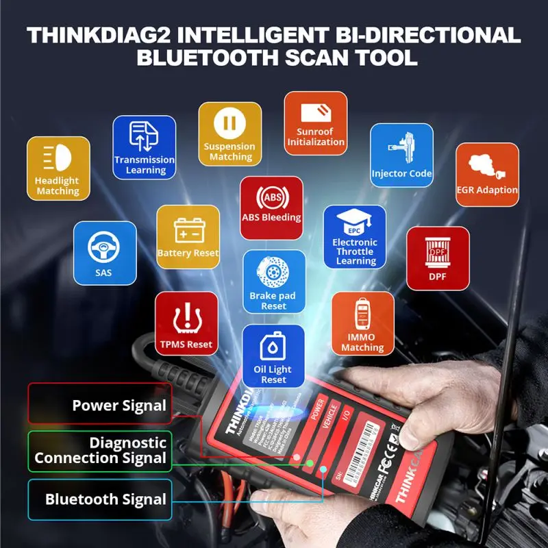 THINKCAR THINKDIAG2 Auto OBD2  - Thinkcar Thinkdiag 2 recensie en prijs
