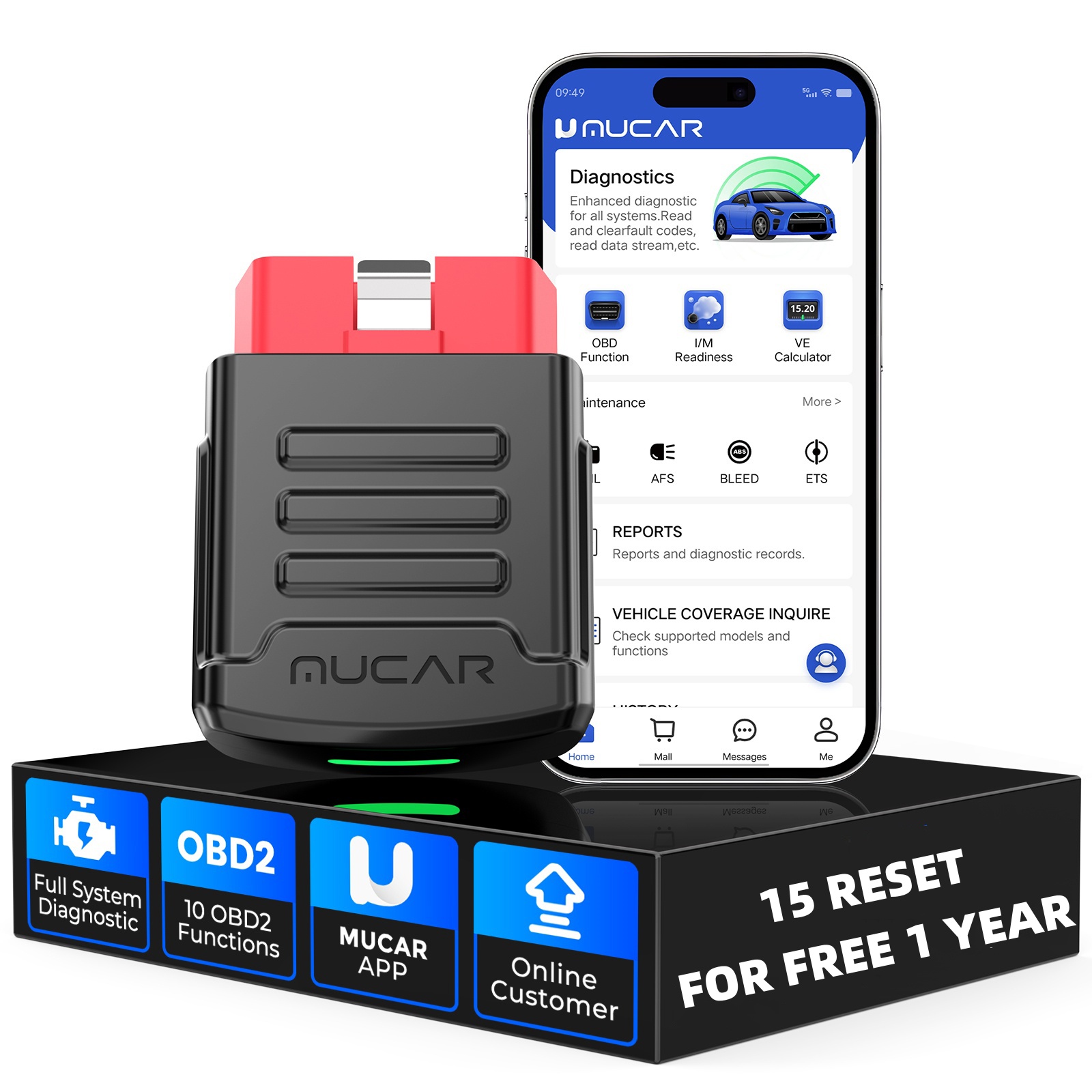 MUCAR BT200 PRO OBD2 Scanner V - Obd2 Scanner Bluetooth Android recensie en prijs