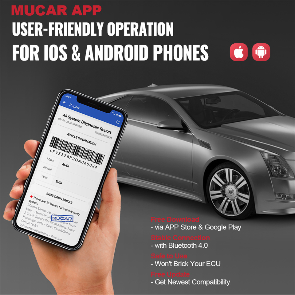 MUCAR BT200 PRO OBD2 Scanner V - Obd2 Scanner Bluetooth Android recensie en prijs