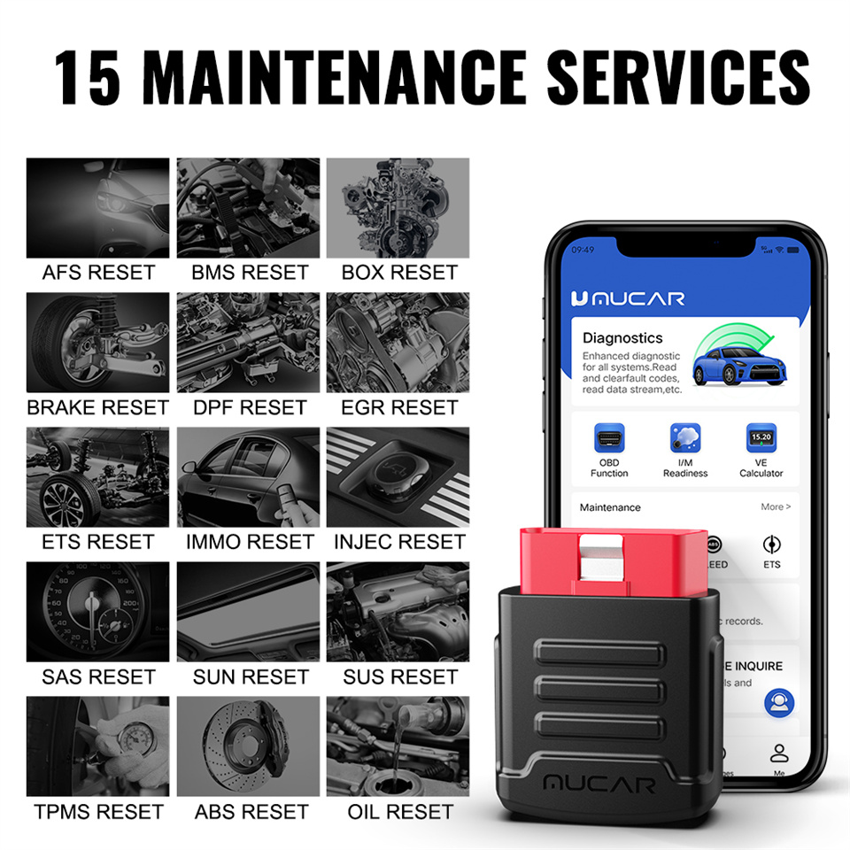 MUCAR BT200 PRO OBD2 Scanner V - Obd2 Scanner Bluetooth Android recensie en prijs