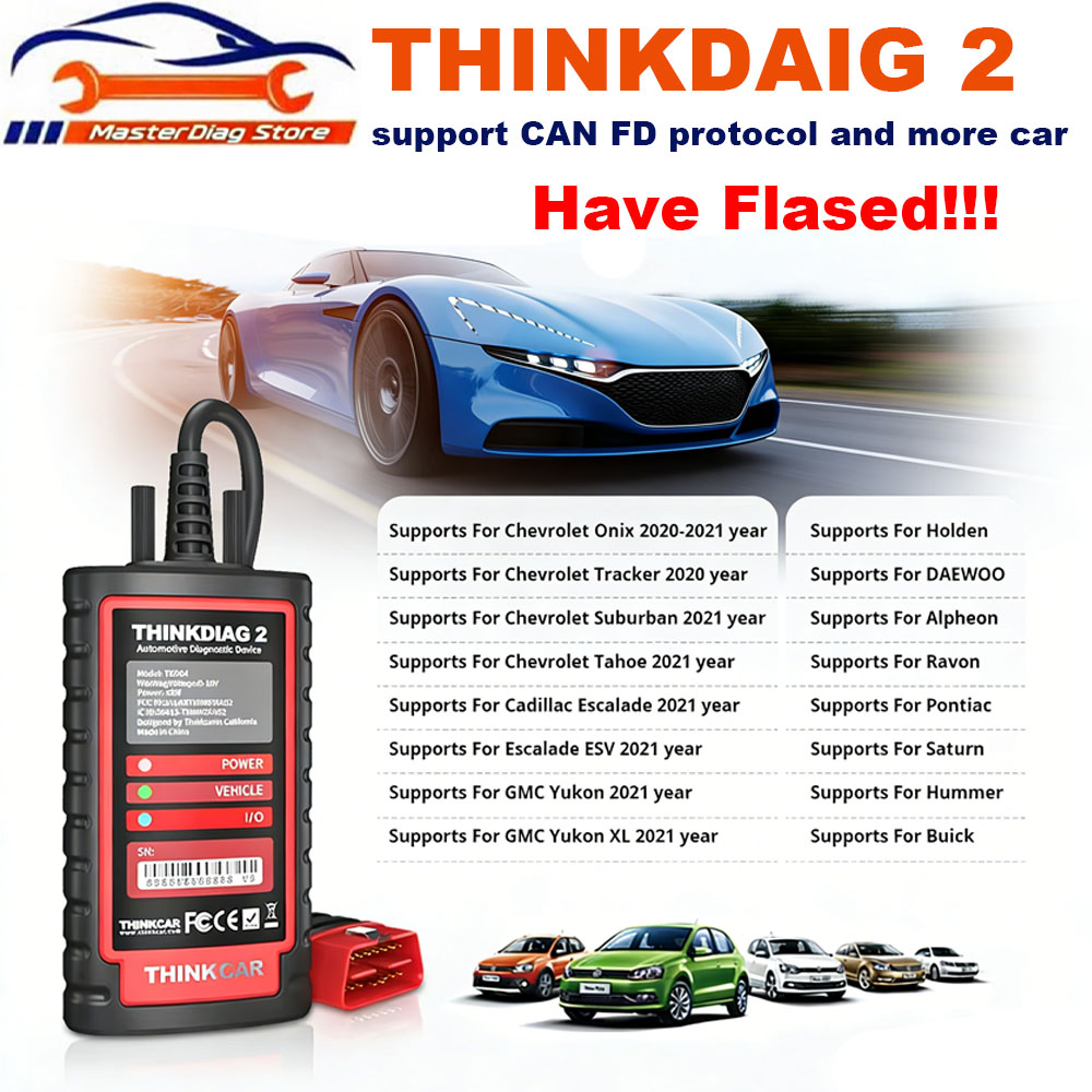 THINKCAR Thinkdiag 2 heeft fli - Thinkcar Thinkdiag 2 recensie en prijs