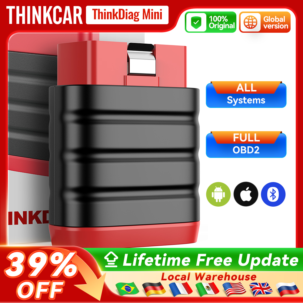 THINKCAR THINKDIAG MINI OBD2 S - Thinkcar Thinkdiag 2 recensie en prijs
