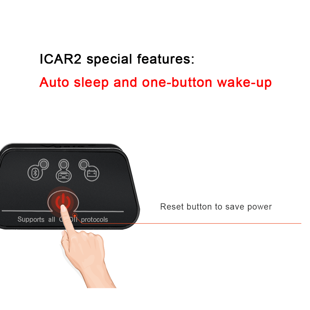 Vgate ICar2 ELM327 V2.1 Auto D - Obd2 Scanner Bluetooth Android recensie en prijs