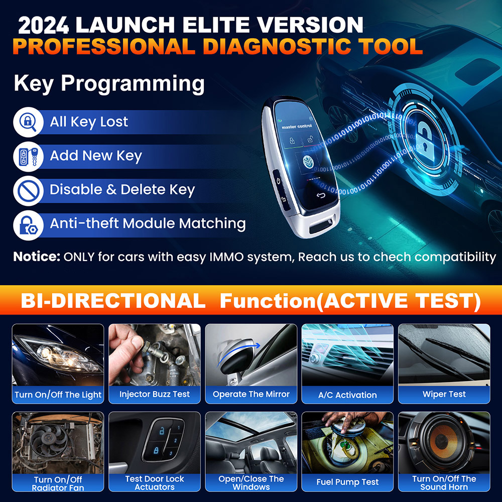 Lancering X431 Elite 2.0 Auto  - Launch X431 Pro Elite recensie en prijs