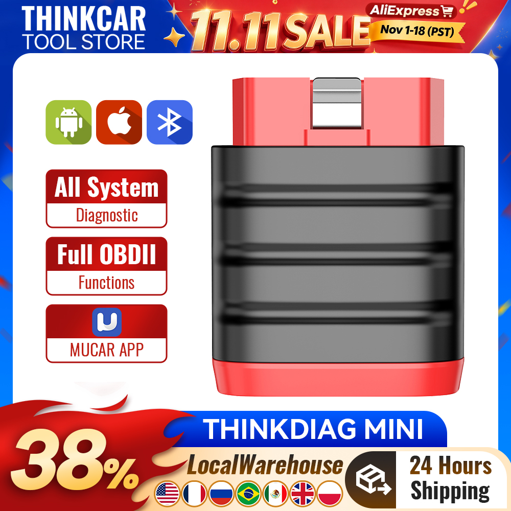 THINKCAR Thinkdiag Mini Blueto - Obd2 Scanner Mileage Correction recensie en prijs