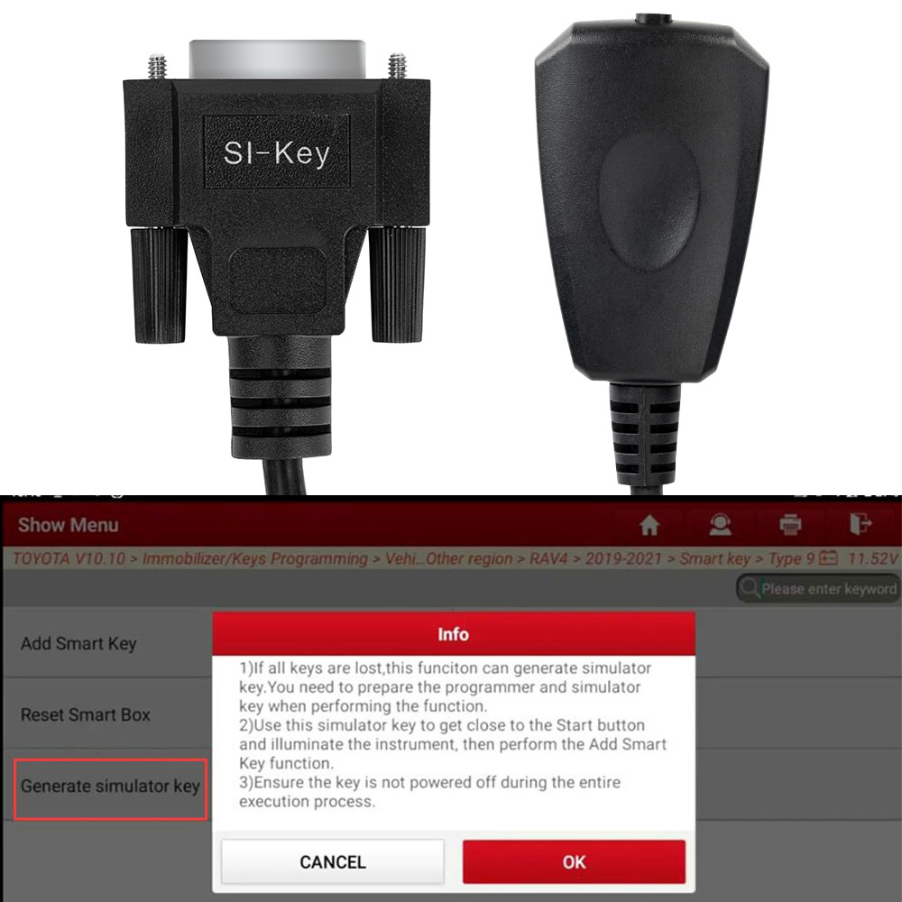 Start X431 Smart Key Simulator - Launch X431 Pro Elite recensie en prijs