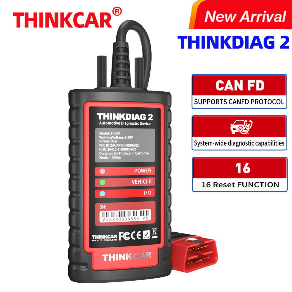 THINKCAR Thinkdiag 2 OBD2 Scan - Thinkcar Thinkdiag 2 recensie en prijs