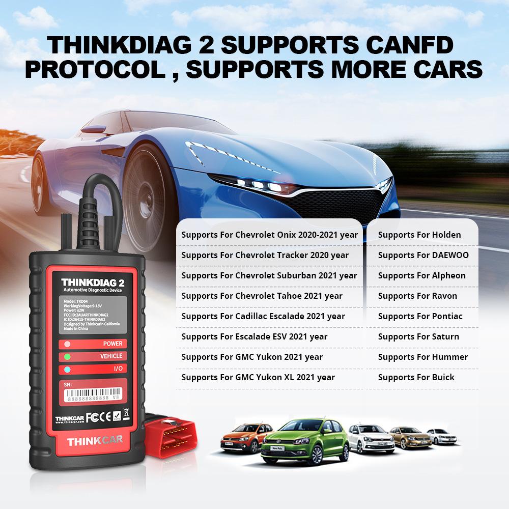 THINKCAR Thinkdiag 2 OBD2 Scan - Thinkcar Thinkdiag 2 recensie en prijs