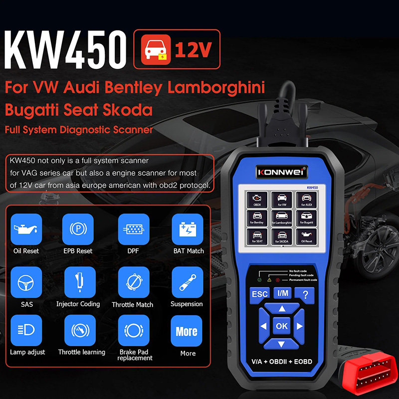 Een speciale set OBD2-diagnose - Obd2 Scanner Abs Srs Airbag Reset recensie en prijs