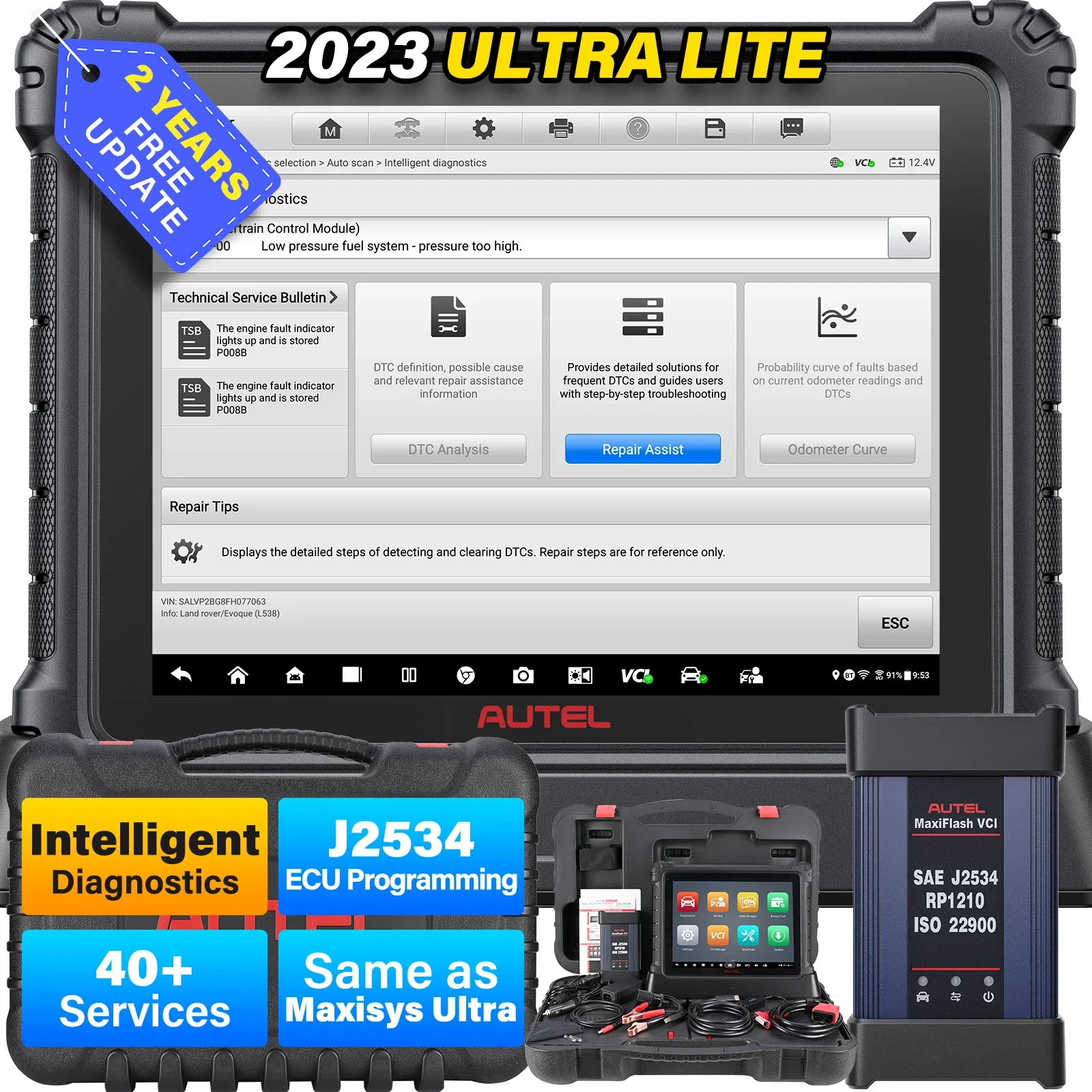 Autel MaxiCom Ultra Lite Scann - Autel Maxisys Ultra recensie en prijs