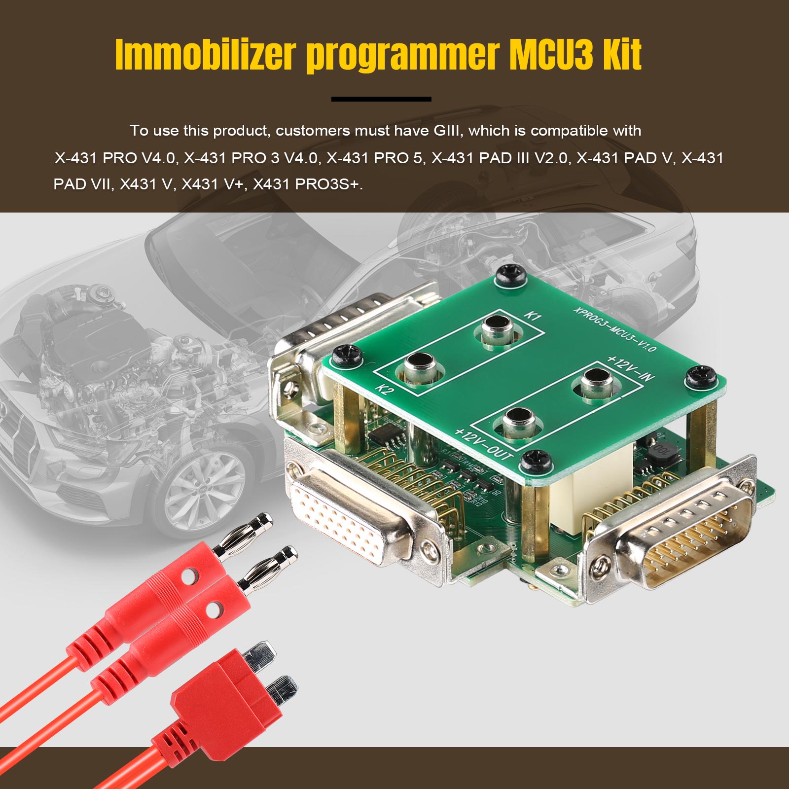 Launch X431 MCU-3 MCU3 Adapter - Launch X431 Pro Elite recensie en prijs