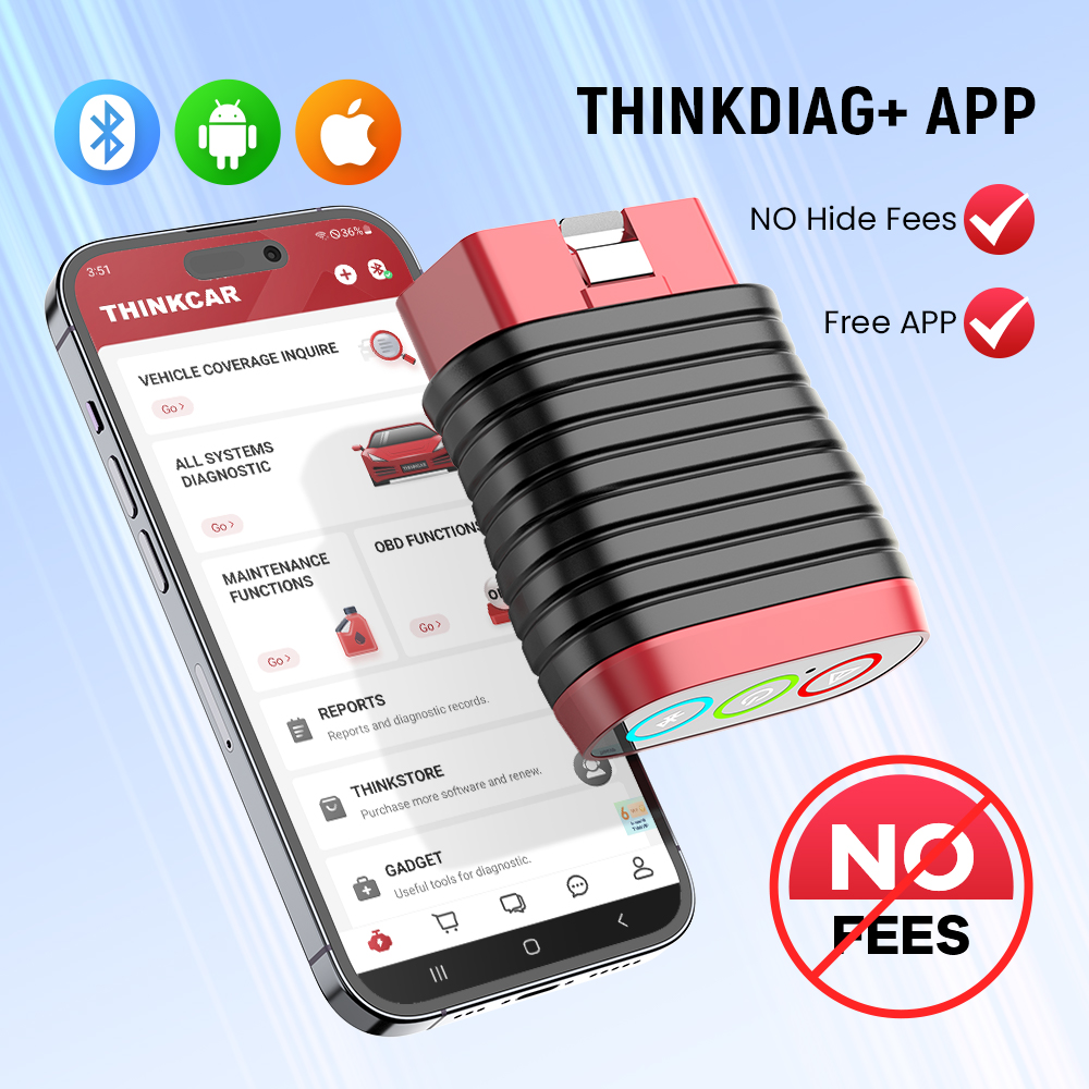 THINKCAR BD6 Auto OBD2 Scanner - Obd2 Scanner Bluetooth Android recensie en prijs